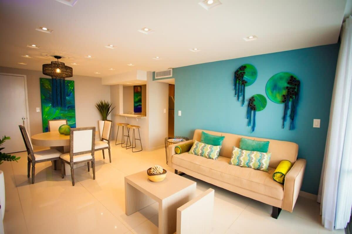 2Br Gem Ocean Front Building Isla Verde Beach Сан-Хуан Екстер'єр фото